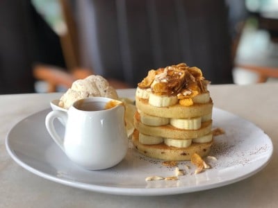 บานอฟฟี่ แพนเค้ก ไอศกรีม