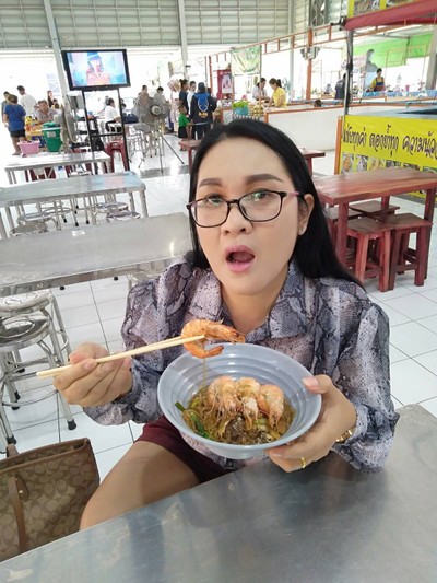 กุ้งอบวุ้นเส้น