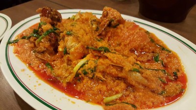 ปูผัดผงกะหรี่  (L)