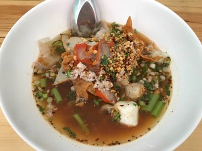 เกี๊ยวปลาต้มยำ