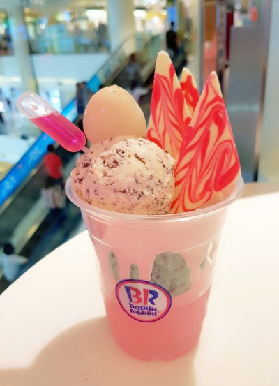 Lychee Rose Sundae