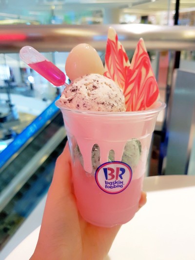 Lychee Rose Sundae