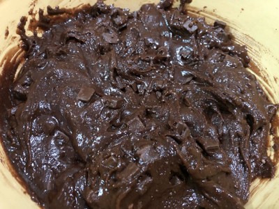 วิธีทำ Double Chocolate Chunk Cookie