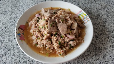 วิธีทำ ลาบหมู