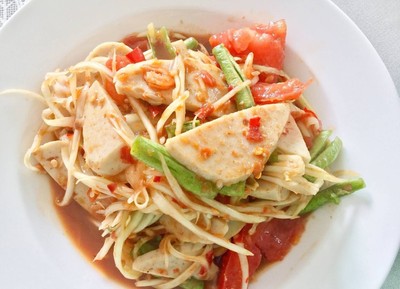 ตำหมูยอ