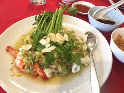 Spicy Seafood Salad
