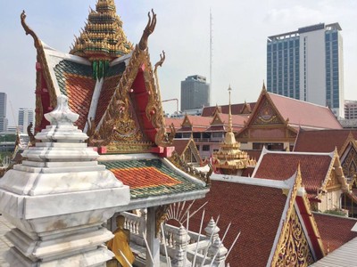 บรรยากาศ วัดหัวลำโพง