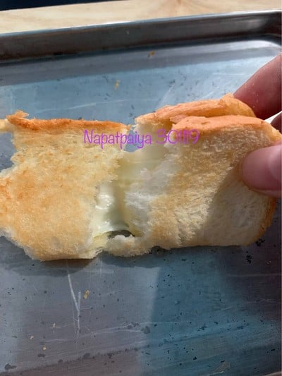 ขนมปังปิ้งอบชีส ขนมปังปิ้งอบชีส