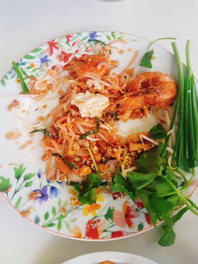 ผัดไทยกุ้งสูตรโบราณ