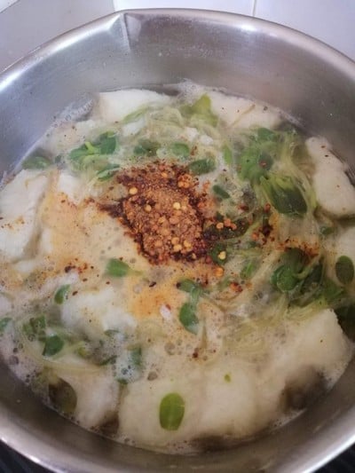 วิธีทำ หมาล่าต้มปลาเนื้อขาว