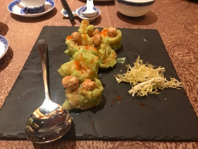 Crisp-fired prawns in Wasabi Mayonnaise Sauce