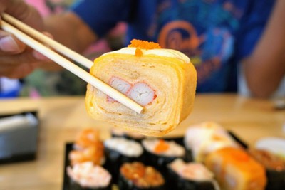 ไข่หวานปูอัด