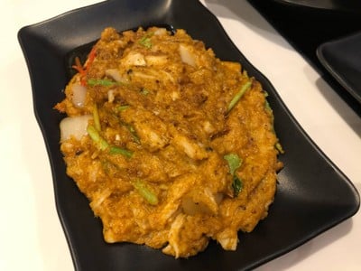 เนื้อปูผัดผงกระหรี่