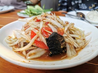 ส้มตำปูปลาร้า