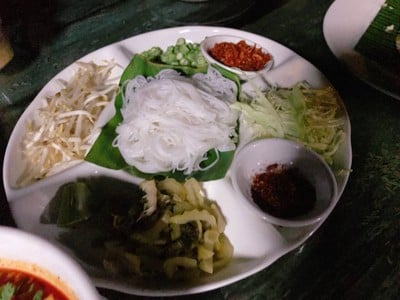 ขนมจีนน้ำเง