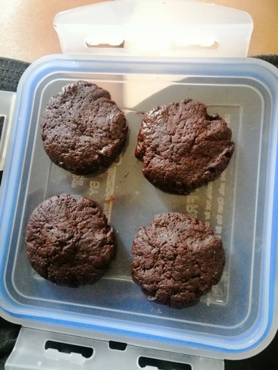 คุกกี้บราวนี่ไมโครเวฟ