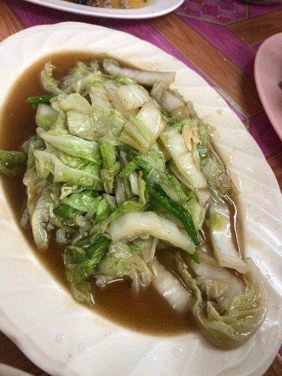 ผัดผักกาดขาว