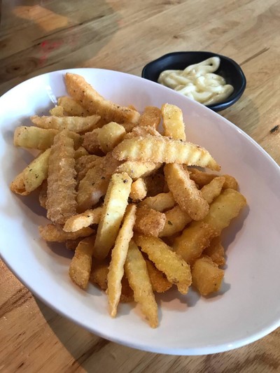 เฟรนฟายเบคอนชีส