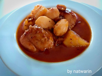 " เมนู มัสหมั่นไก่ " " เมนู มัสหมั่นไก่ "