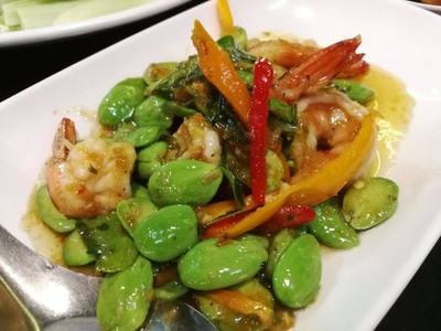สะตอผัดกะปิกุ้ง