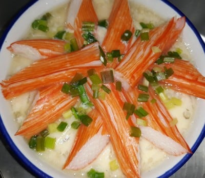 ไข่ตุ๋นปูอัด