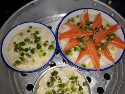 วิธีทำ ไข่ตุ๋นปูอัด