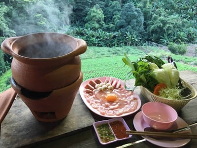 หมูจุ่ม  ฟินๆกับอากาศเย็นๆ