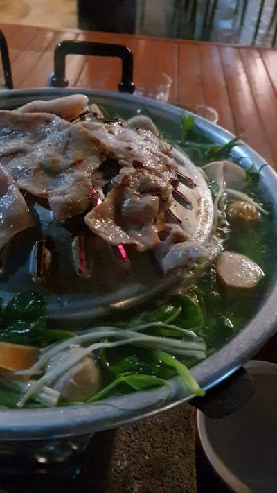 เมนูของร้าน ผาตั้งฮิลล์รีสอร์ท