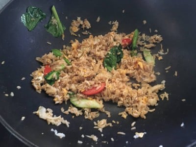 วิธีทำ ข้าวผัดหมูสับ