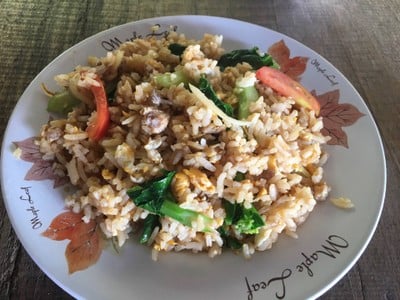 ข้าวผัดหมูสับ