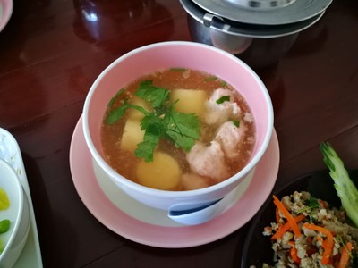 ต้มจืดเต้าหู้หมูสับ