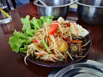 ตำปูปลาร้า