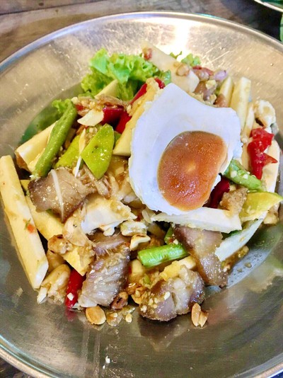 เมนูของร้าน ส้มตำสุวลัย