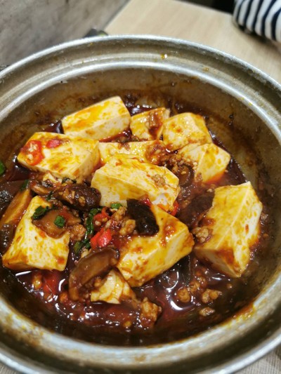 Mapo Tofu Claypot