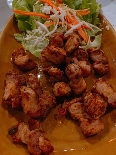 หมูสามชั้นคั่วเก