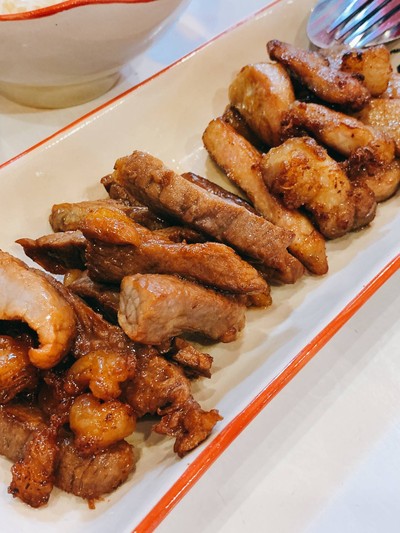 เนื้อทอด หมูทอด
