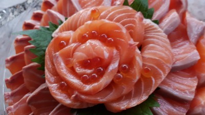 ปลาสีส้ม ซาซิมิ