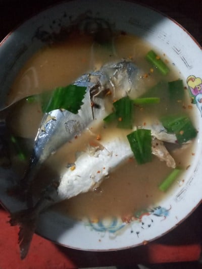 ต้มยำปลาทูสด