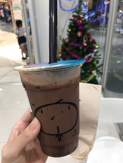 milo with bubble