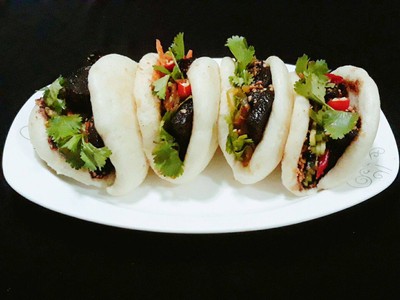 วิธีทำ กั้วเปา/กัวเปา (Gua Bao Pork Belly Steamed Bun)เปาบัน Bao Buns