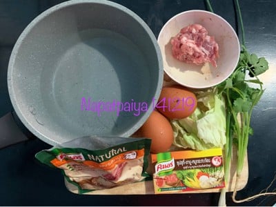 วิธีทำ ต้มจืดไข่น้ำ วิธีทำ ต้มจืดไข่น้ำ