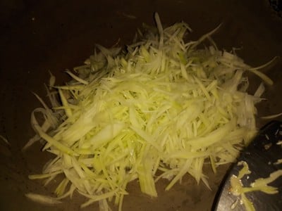 วิธีทำ มะละกอผัดไข่