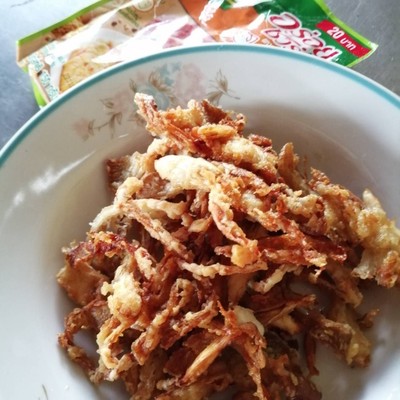 วิธีทำ เห็ดเส้นชุบแป้งทอด