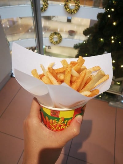 เมนูของร้าน Potato Corner เซ็นทรัลเวิลด์