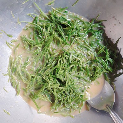 วิธีทำ ชะอมทอด