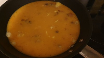 วิธีทำ ไข่เจียวสเปน Tortilla with tuna and mushroom