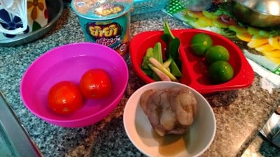 วิธีทำ ต้มยำมาม่า