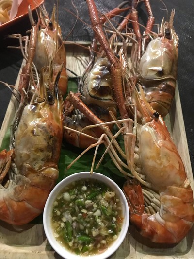 กุ้งเผา