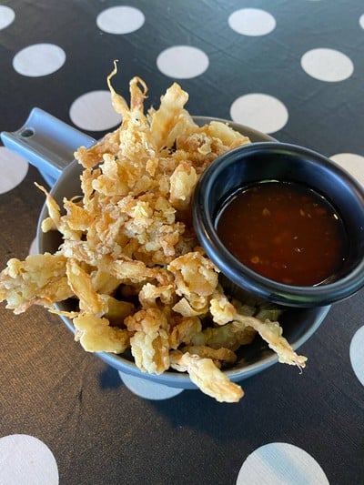 เห็ดชุบแป้งทอด