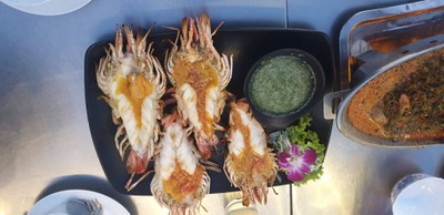 กุ้งแม่น้ำเผา